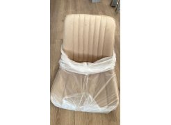 Стул на металлокаркасе Вейв светло-серый (hl 63) / 10К черный каркас фото покупателя 132