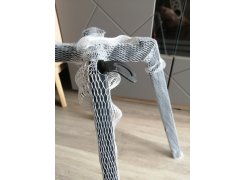 Стул на металлокаркасе Чилли светло-серый / черный фото покупателя 563