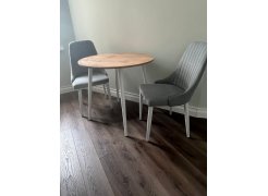 Стул на металлокаркасе Kora beige / black фото покупателя 294