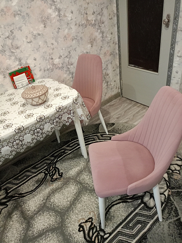 Стул на металлокаркасе Kora white / gray фото покупателя 365