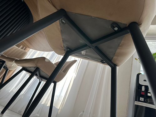 Комплект стульев Седа К 4 шт латте / черный фото покупателя 191