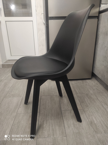 Деревянный стул Bonuss dark gray / black фото покупателя 14