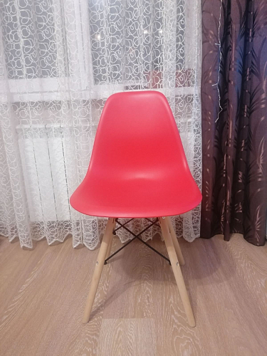 Пластиковый стул Eames PC-015 желтый фото покупателя 39