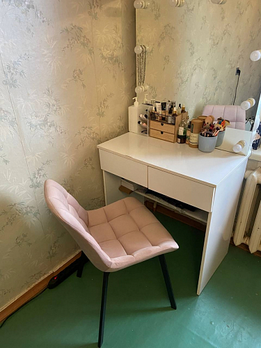 Стул на металлокаркасе Челси К бирюзовый / черный фото покупателя 149