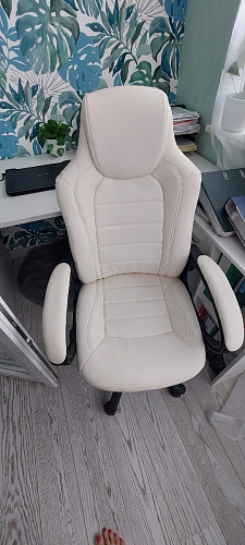 Компьютерное кресло Kadis кремовое фото покупателя 101