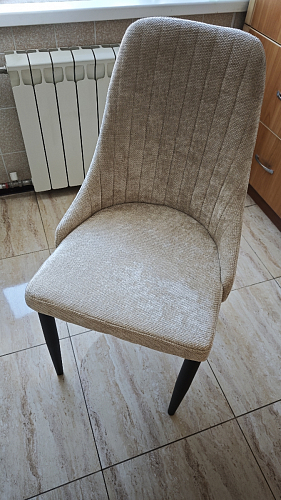 Стул на металлокаркасе Kora dark gray / black фото покупателя 407