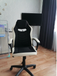 Компьютерное кресло Gamer черное / бежевое: отзыв о товаре
