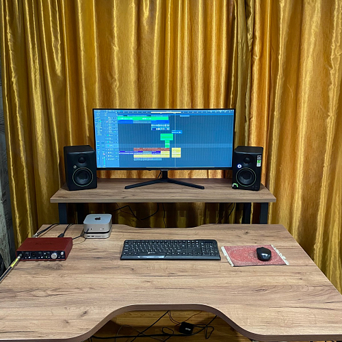 Барная стойка Дилан Лофт 120х40х90 бетон светлый фото покупателя 141