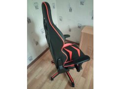 Компьютерное кресло Racer черное / голубое фото покупателя 104