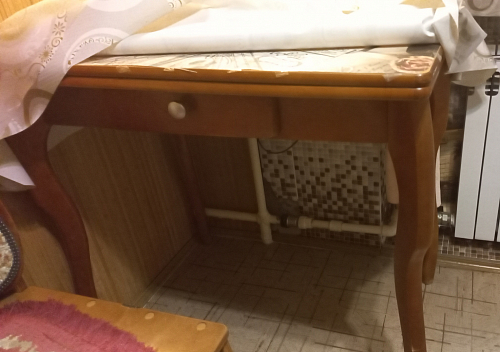 Стол Брентон с ящиком белый фото покупателя 1