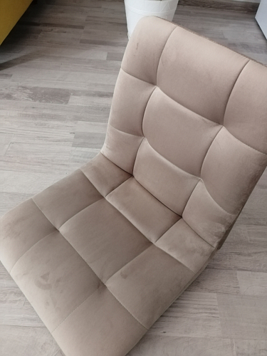 Стул на металлокаркасе Чилли синий / белый фото покупателя 683