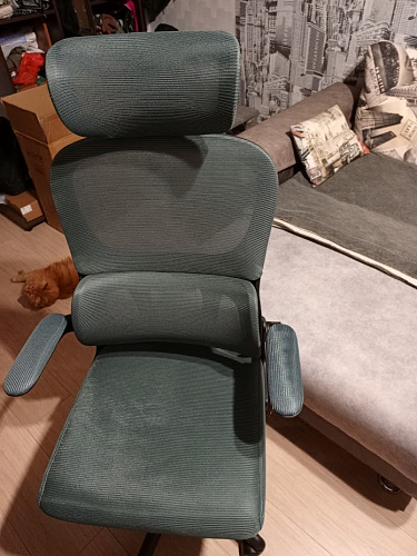 Компьютерное кресло Sprut темно-серый / черный фото покупателя 1