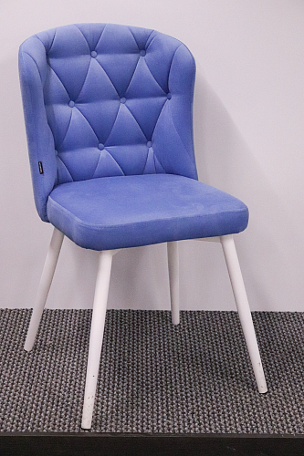 Стул на металлокаркасе Алиссум velutto 52 / черный из шоурума 1