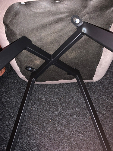 Комплект из "Стул на металлокаркасе Чилли розовый / черный каркас" 2 шт. фото покупателя 829