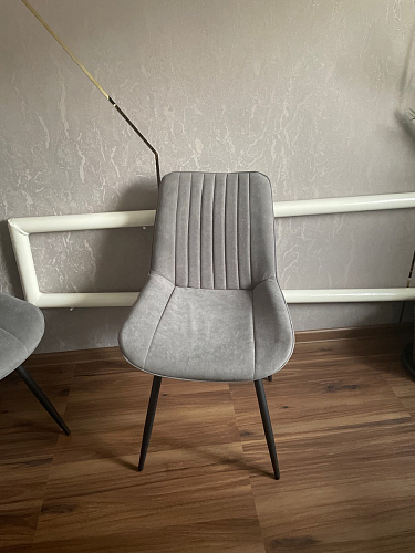 Стул на металлокаркасе Седа К кирпичный / черный фото покупателя 171