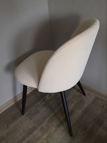 Стул на металлокаркасе Gabi 1 light purple / black фото покупателя 980