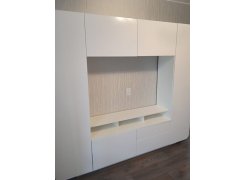 Готовая гостиная Румба белый / белый глянец  - Уцененный экземпляр фото покупателя 15