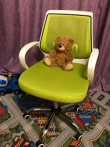 Компьютерное кресло Ergoplus blue / gray / white фото покупателя 6