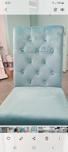 Стул Amelia white / fabric cream фото покупателя 19