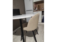 Стул на металлокаркасе Gabi blue / black фото покупателя 430