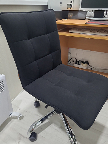 Компьютерное кресло Zero/Зеро черное фото покупателя 166