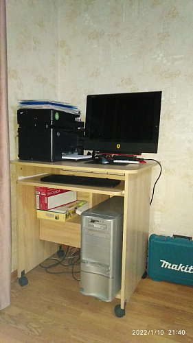 Компьютерный стол КСТ-10.1 белый фото покупателя 30