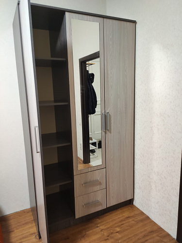 Шкаф трехдверный Фиеста венге / лоредо фото покупателя 3