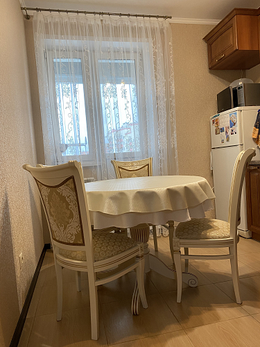 Деревянный стул Mariano линур блекл комби / слоновая кость фото покупателя 6