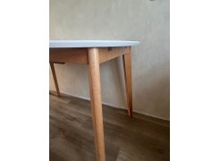 Стол Bosco белый / натуральный фото покупателя 4