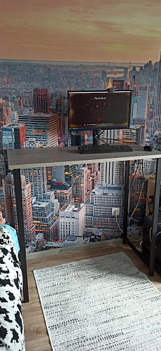 Барная стойка Дилан Лофт 120х60х90 бетон фото покупателя 39