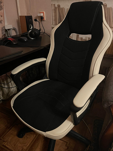 Компьютерное кресло Gamer черное / серое фото покупателя 77