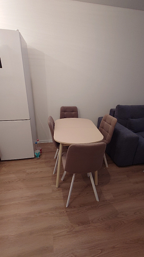 Стул на металлокаркасе Чилли К черный / зеленый фото покупателя 374