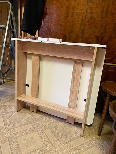 Стол обеденный раздвижной СтК7 венге фото покупателя 159