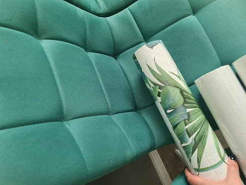 Стул на металлокаркасе Чилли бирюзовый / черный фото покупателя 499