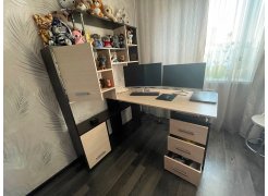 Стол компьютерный Джаз-15 белый правый фото покупателя 51