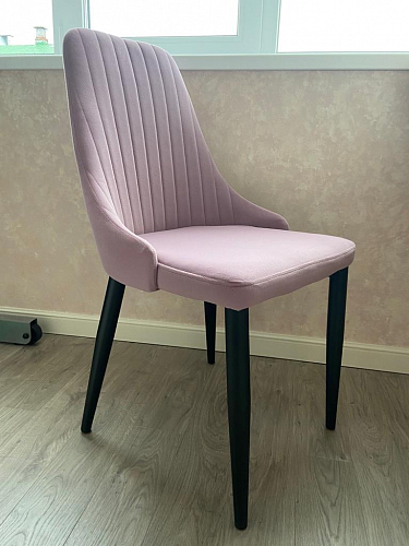 Стул на металлокаркасе Kora light blue / white фото покупателя 471