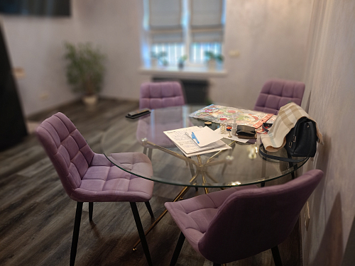 Стул на металлокаркасе Челси коричневый велюр (california 238) / белый фото покупателя 32