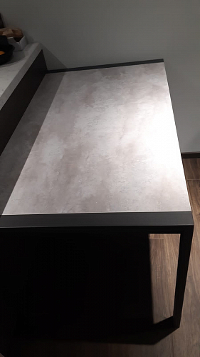 Стол Центавр дуб галифакс / черный матовый фото покупателя 82