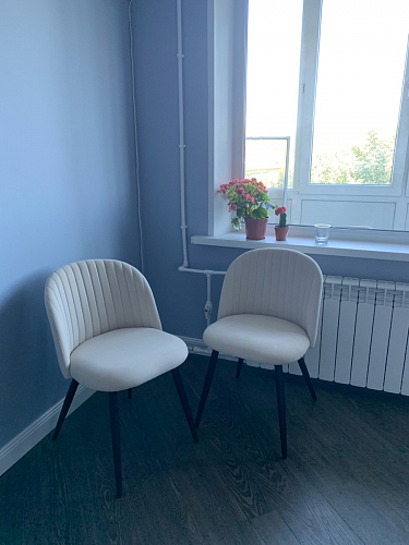 Стул на металлокаркасе Gabi green / black / silver фото покупателя 178