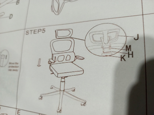 Компьютерное кресло Sprut dark gray фото покупателя 3