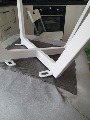 Стул на металлокаркасе Чилли черный / зеленый фото покупателя 110