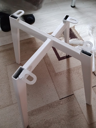 Стул на металлокаркасе Чилли зеленый / черный фото покупателя 950