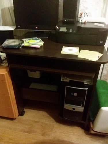 Компьютерный стол КСТ-10.1 Венге  - Уцененный экземпляр фото покупателя 26