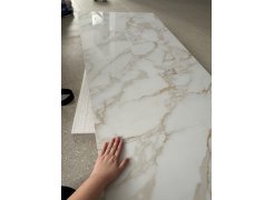 Керамический стол Ливи 140(200)х80х78 белый мрамор / черный фото покупателя 25