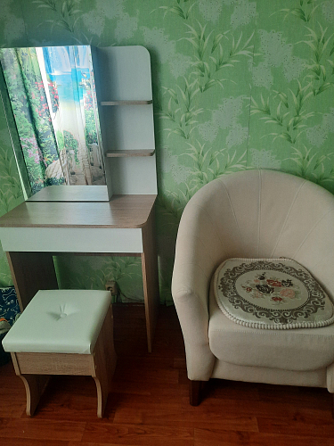 Туалетный столик Майя дуб сонома / белый ясень фото покупателя 1