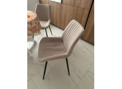 Стул на металлокаркасе Седа К крутящийся светло-серый  / белый фото покупателя 274