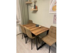 Стол Лота Лофт 140 25 мм юта / белый матовый фото покупателя 411