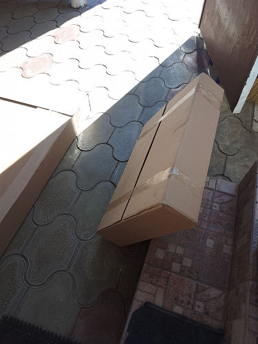 Компьютерный стол КСТ-109П правый дуб сонома / белый фото покупателя 96