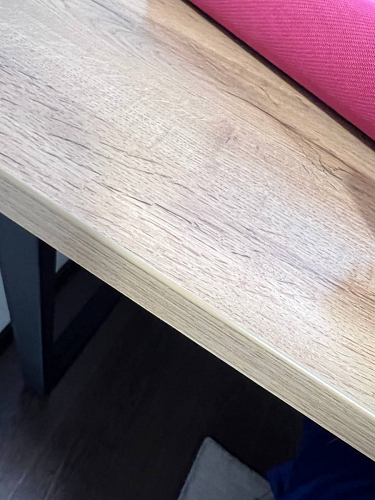 Стол Лота Лофт 120 32 мм бетон / черный матовый фото покупателя 492