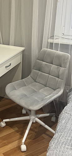 Компьютерное кресло Честер латте / черный фото покупателя 2